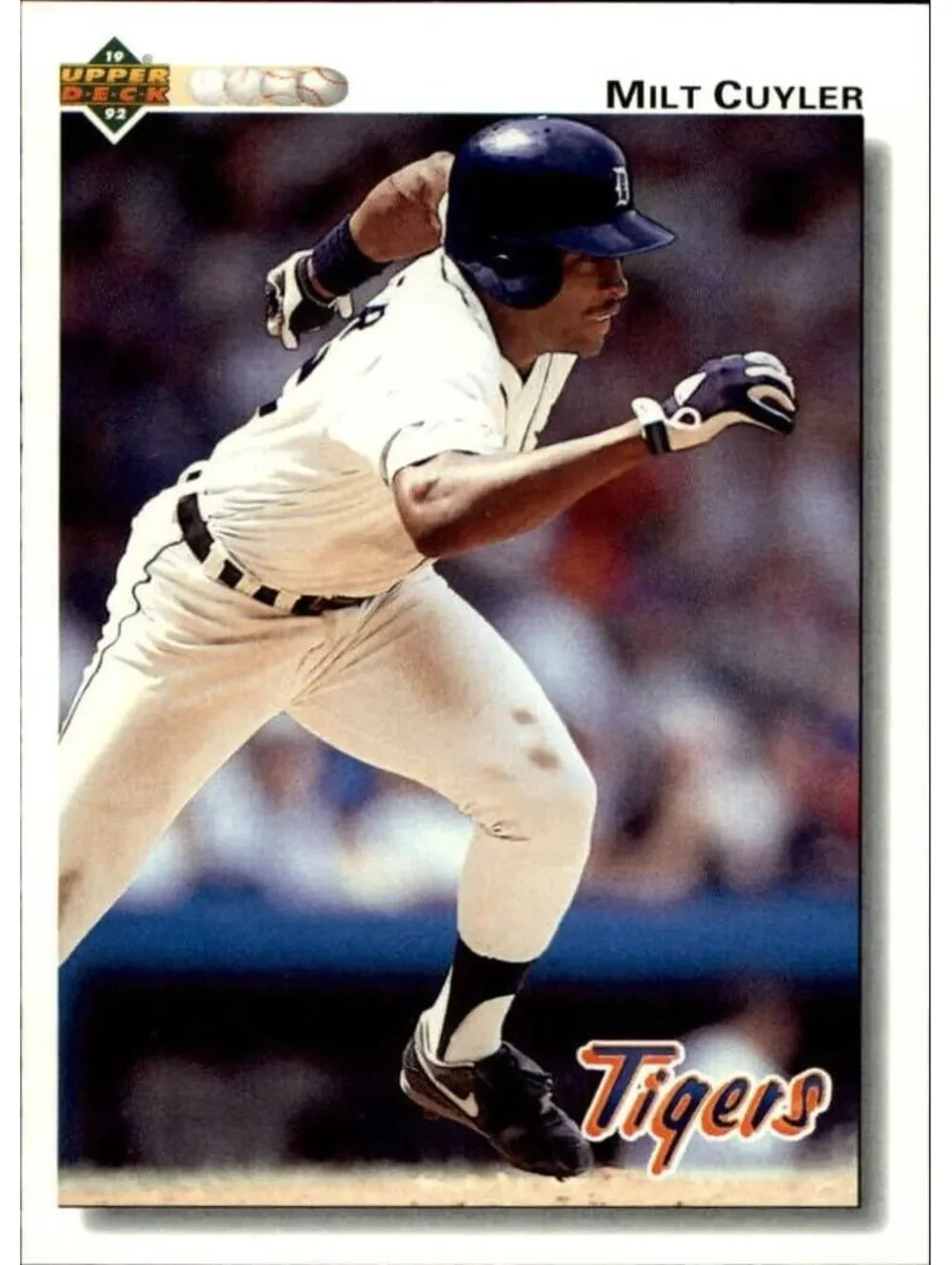 Milt Cuyler 1992 Upper Deck MLB #536 Baseball Card Detroit Tigers